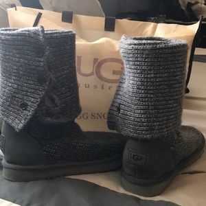 Ugg knitted boots Size 8